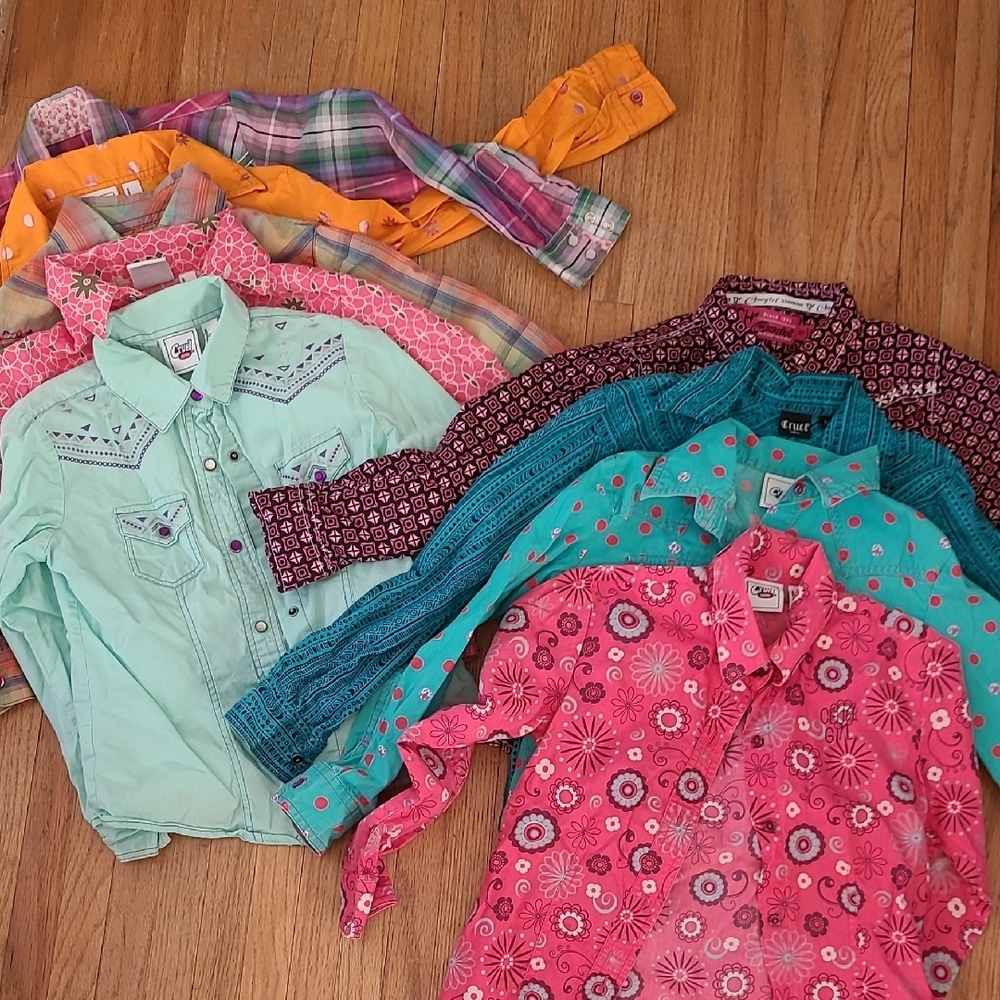 Colorful Western Style Shirts Collection